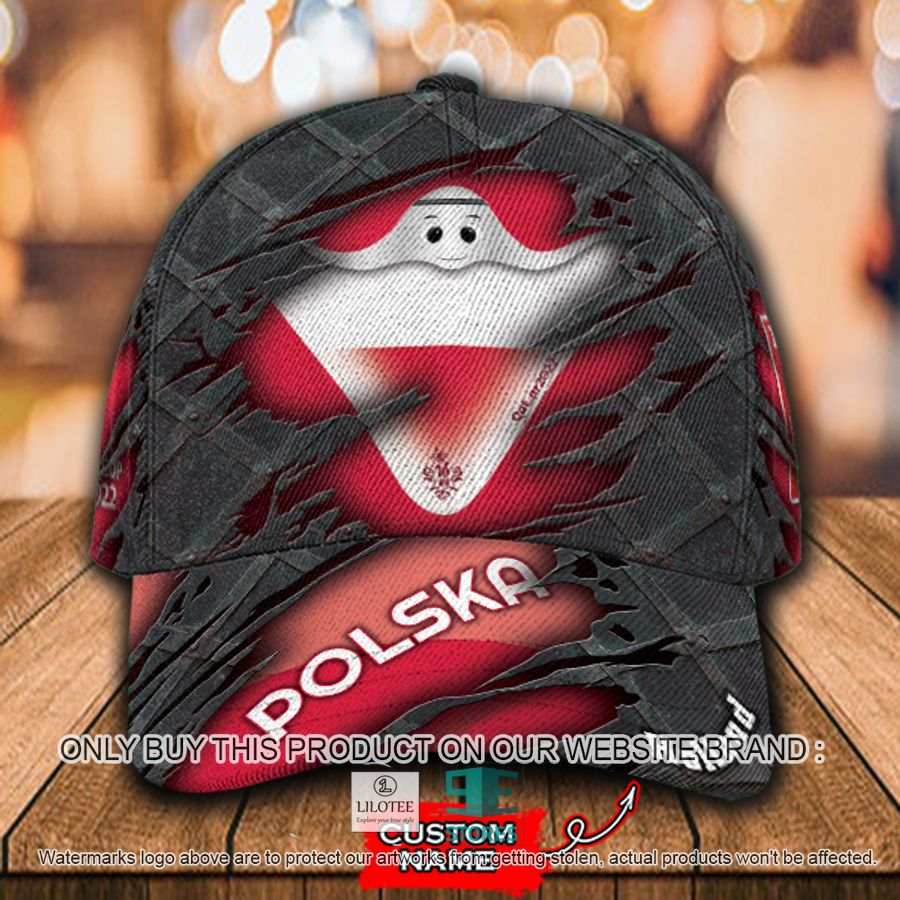 Personalized World Cup Polska Flag Cap 9