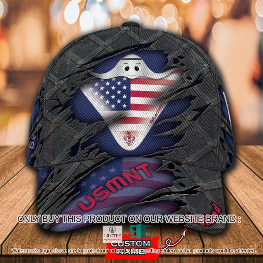 Personalized World Cup Usmnt Flag Cap 9