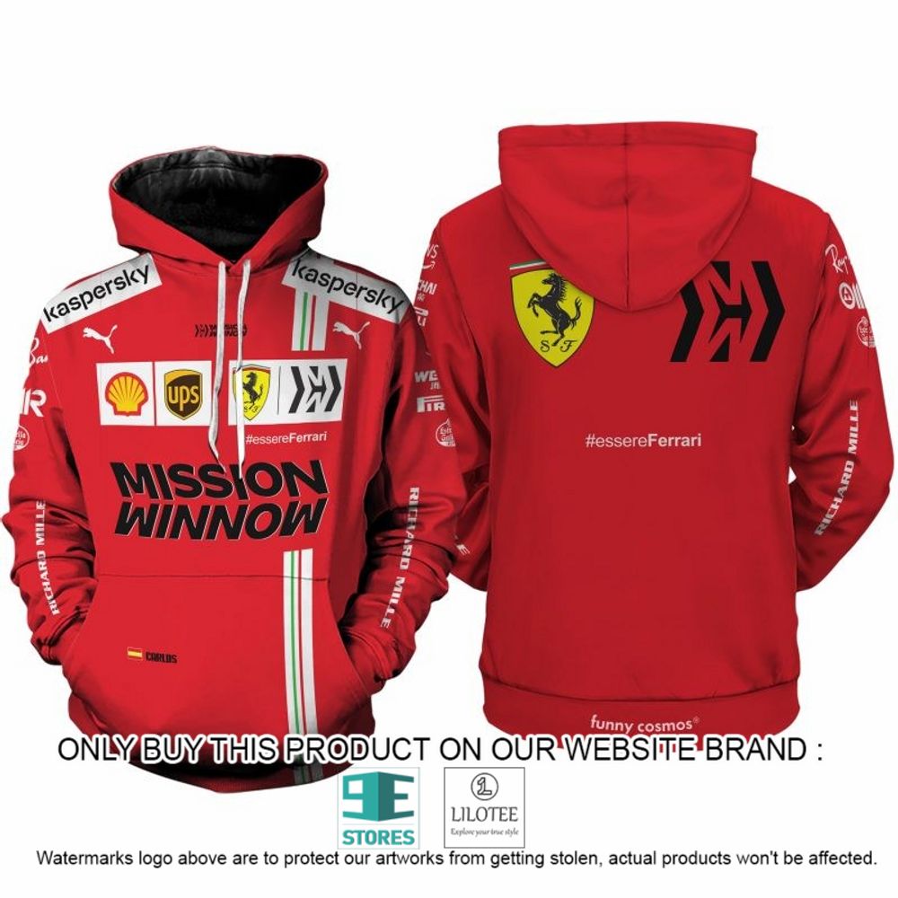 Carlos Sainz Racing Formula 1 2022 Mission Winnow 3D Hoodie, Shirt - LIMITED EDITION 9