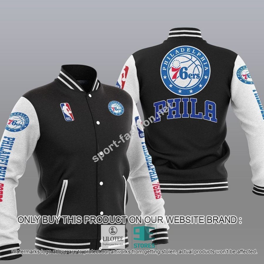 Philadelphia 76Ers NBA Baseball Jacket - LIMITED EDITION 15
