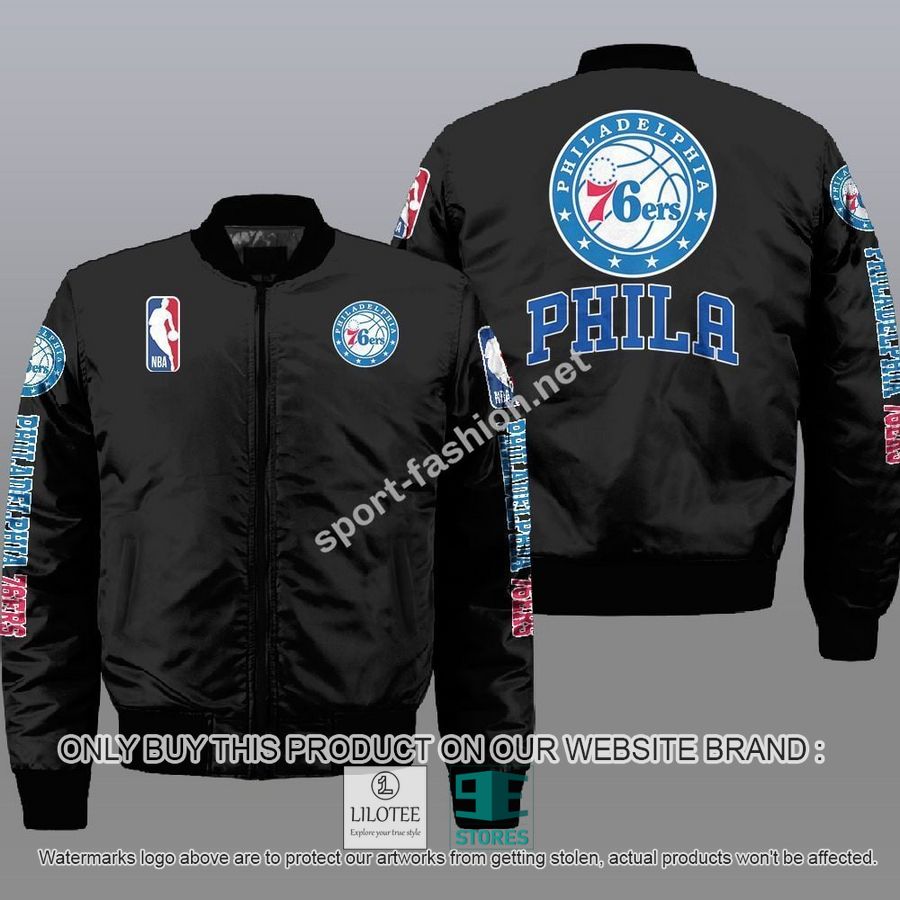 Philadelphia 76Ers NBA Bomber Jacket - LIMITED EDITION 7