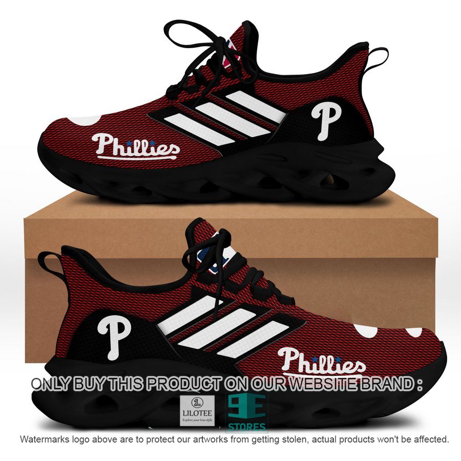 Philadelphia Phillies Red Clunky Max Soul Shoes 9