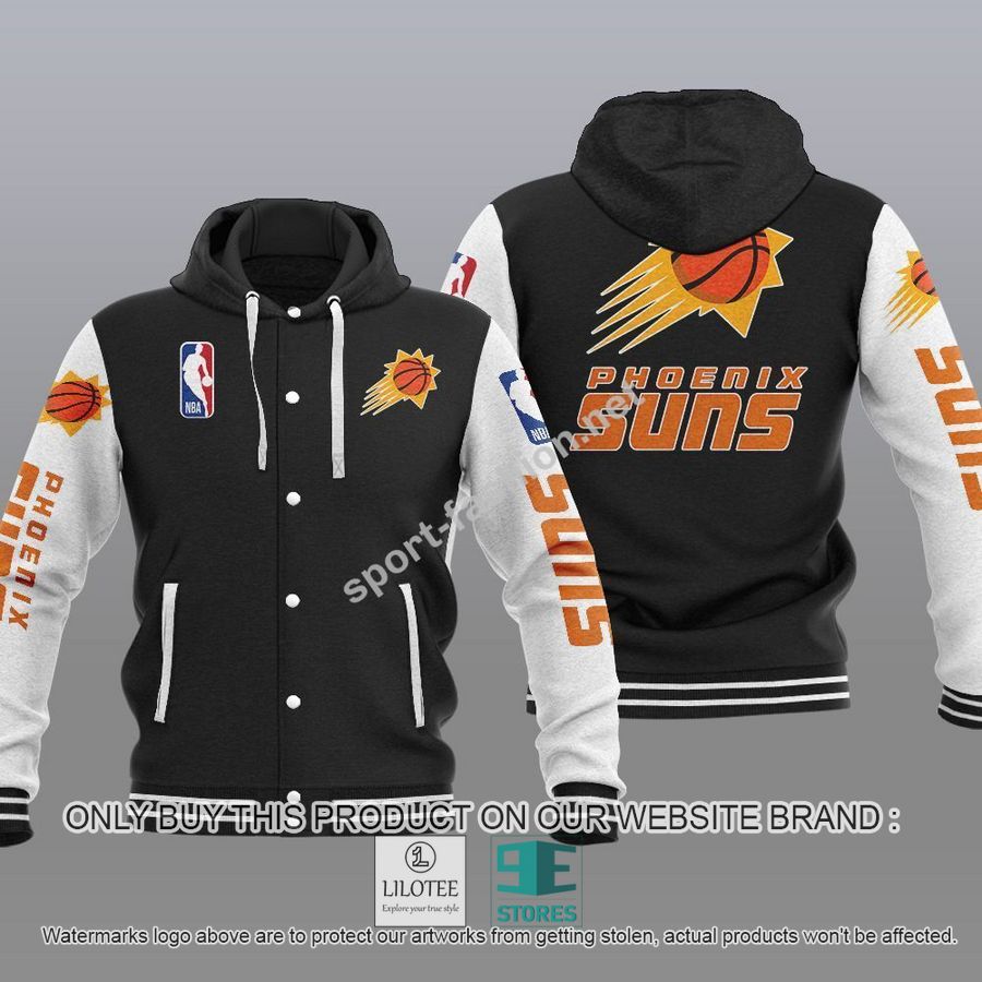 Phoenix Suns NBA Baseball Hoodie Jacket - LIMITED EDITION 14