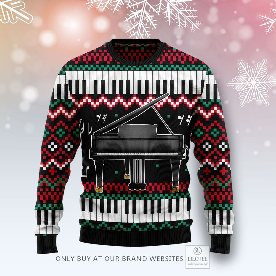 Piano Awesom Ugly Christmas Sweater - LIMITED EDITION 30