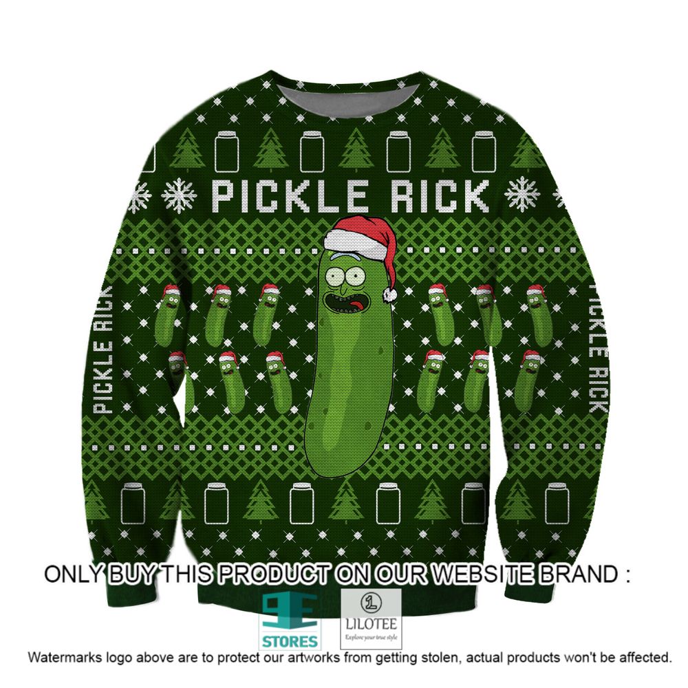 Pickle Rick Christmas Ugly Sweater - LIMITED EDITION 11