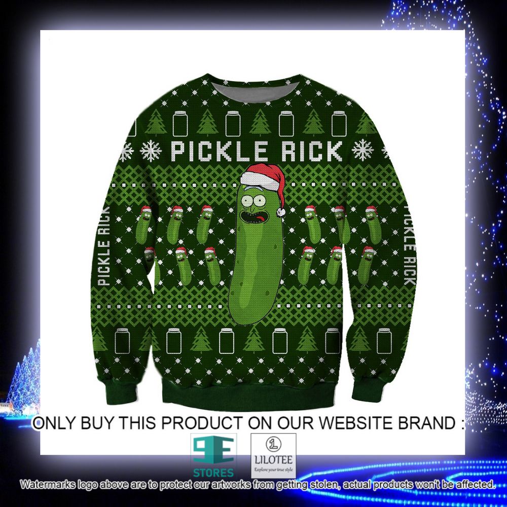 Pickle Rick Christmas Ugly Sweater - LIMITED EDITION 5 Pickle Rick Christmas Ugly Sweater - LIMITED EDITION - Image 5