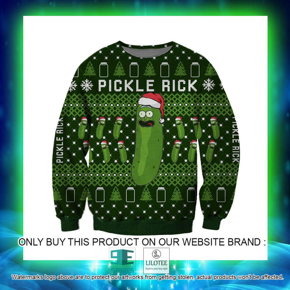 Pickle Rick Christmas Ugly Sweater - LIMITED EDITION 7 Pickle Rick Christmas Ugly Sweater - LIMITED EDITION - Image 7