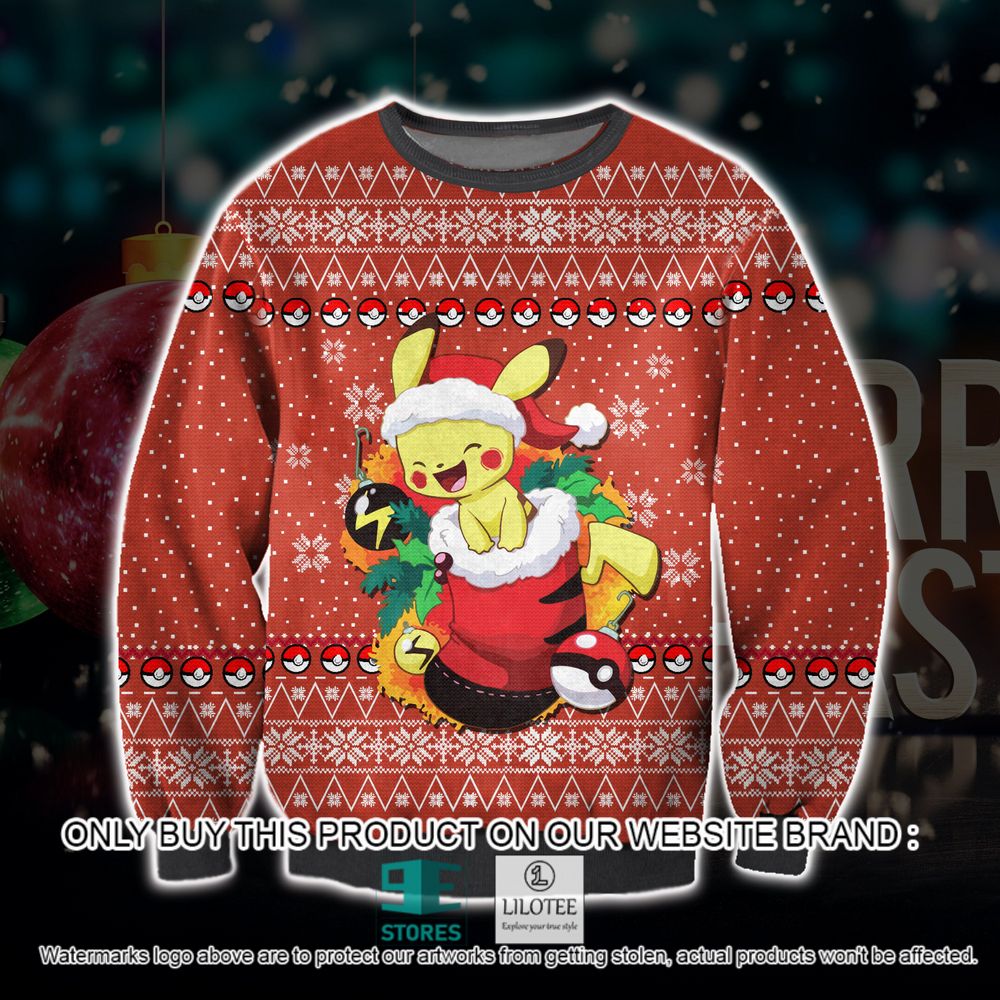 Pikachu Anime Christmas Ugly Sweater - LIMITED EDITION 10