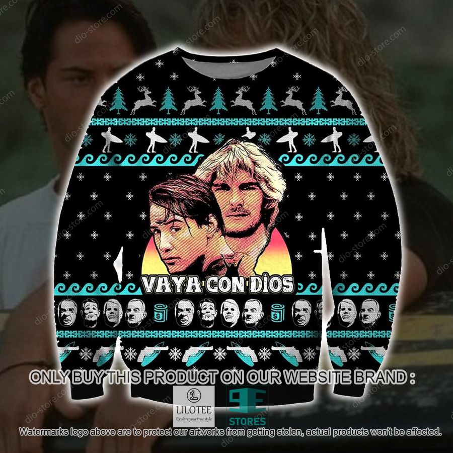 Point Break Waya Con Dios Knitted Wool Sweater - LIMITED EDITION 9