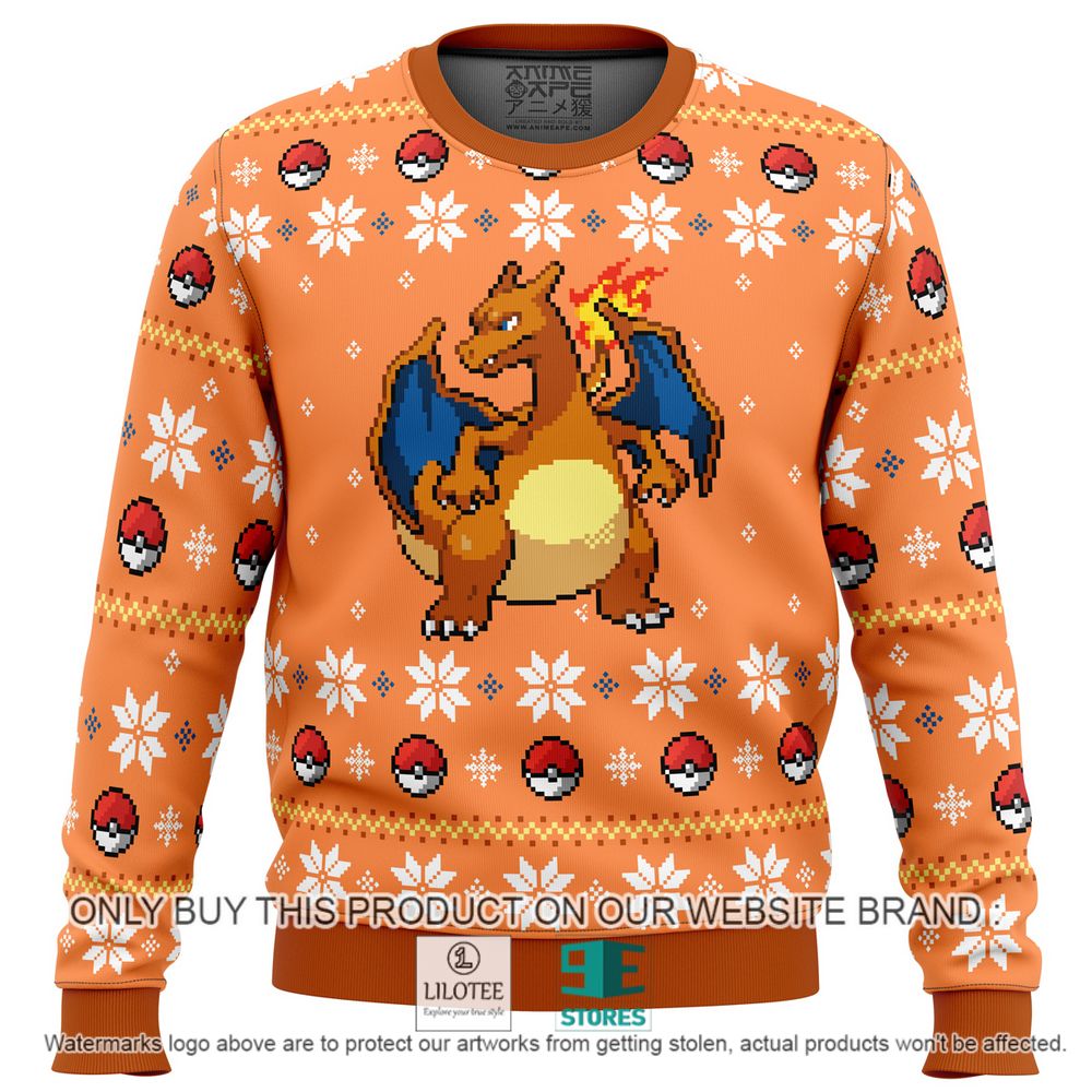 Pokemon Blaze Charizard Christmas Sweater - LIMITED EDITION 11