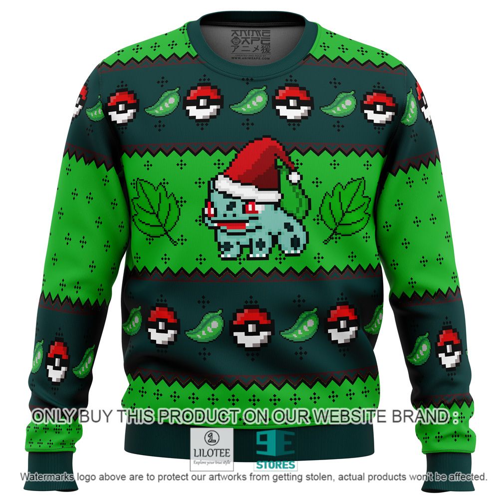Pokemon Bulbasaur Christmas Sweater - LIMITED EDITION 10