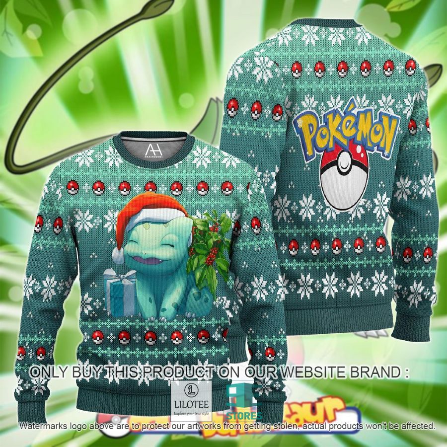 Pokemon Bulbasaur Ugly Christmas Sweater - LIMITED EDITION 8