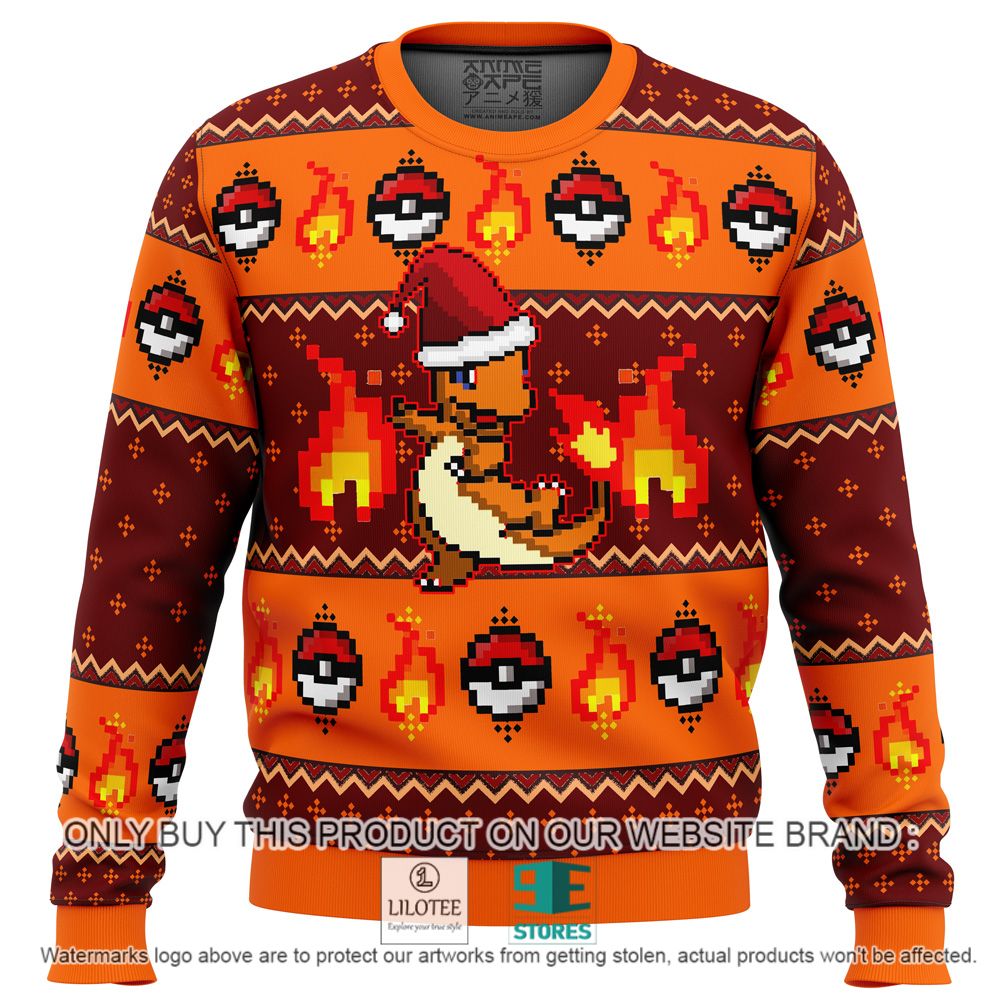 Pokemon Charmander Christmas Sweater - LIMITED EDITION 10