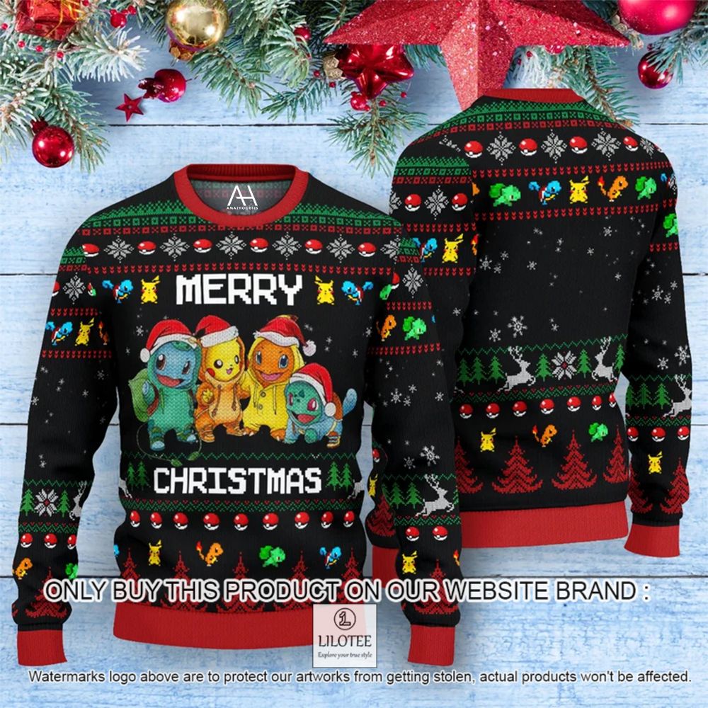 Pokemon Friends Christmas Sweater - LIMITED EDITION 8