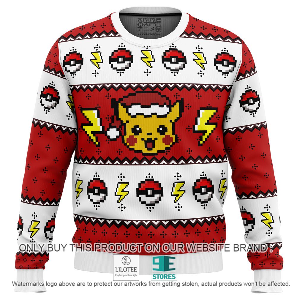 Pokemon Pikachu Christmas Sweater - LIMITED EDITION 10