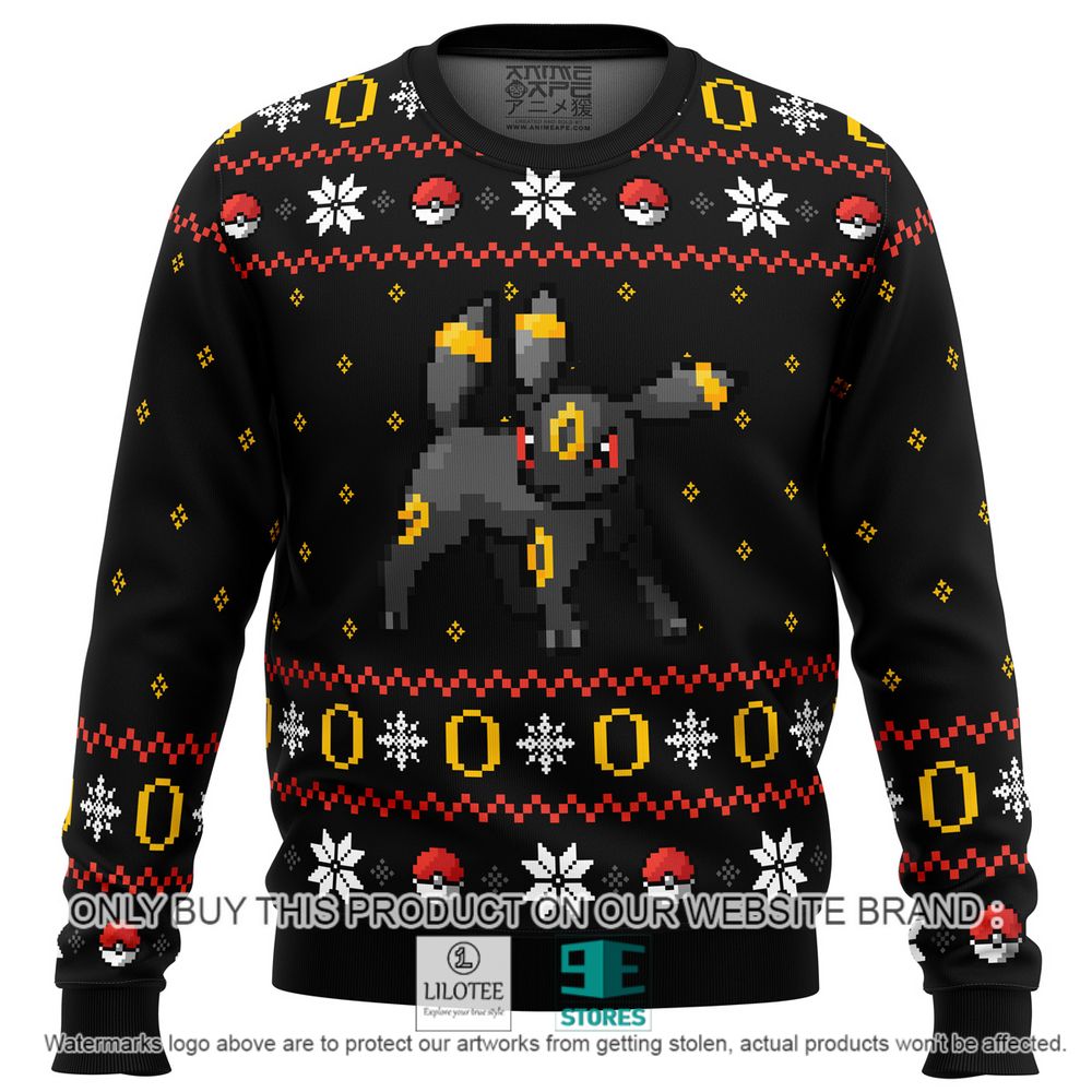 Pokemon Ring of Umbreon Christmas Sweater - LIMITED EDITION 10