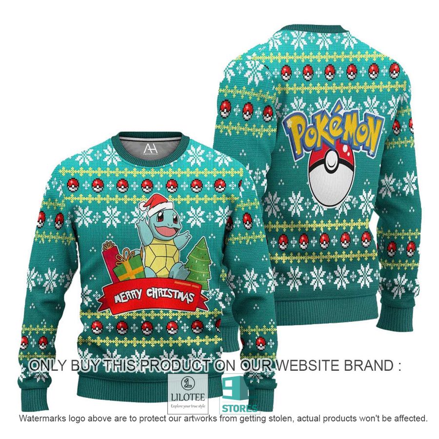 Pokemon Squirtle Ugly Christmas Sweater - LIMITED EDITION 8