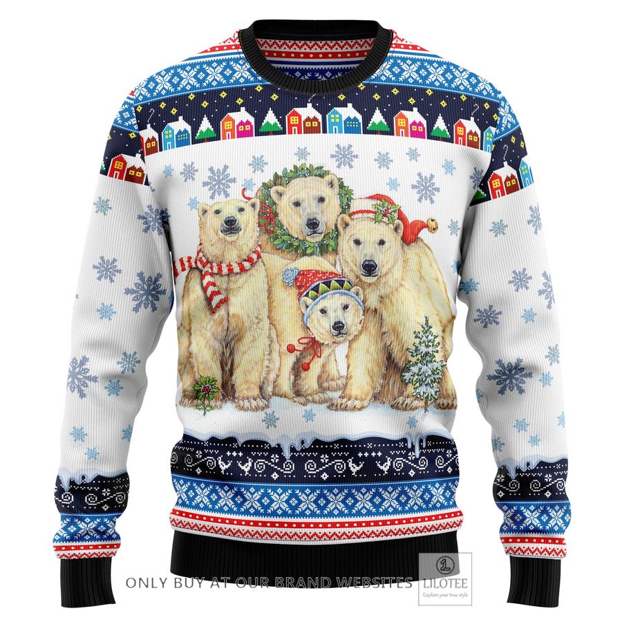 Polar Bears Christmas Ugly Christmas Sweater - LIMITED EDITION 24