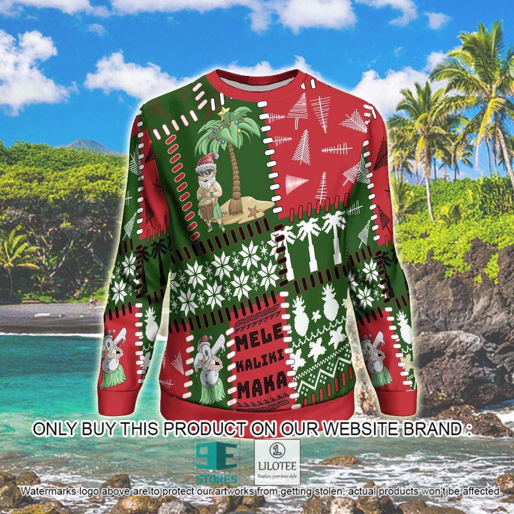Polynesian Hawaii Christmas Ugly Sweater - LIMITED EDITION 10