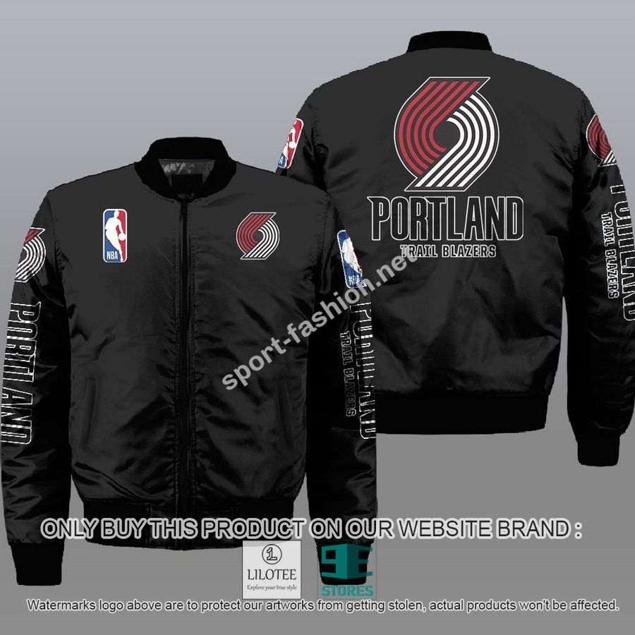Portland Trail Blazers NBA Bomber Jacket - LIMITED EDITION 6
