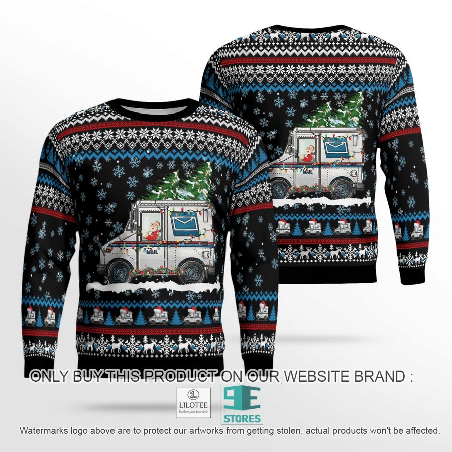 Postal Worker Christmas Sweater 44