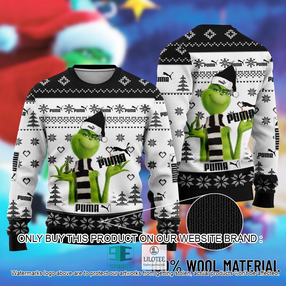 Puma The Grinch Christmas Ugly Sweater - LIMITED EDITION 10