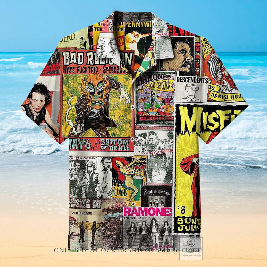 Punk Rock Collage Universal Hawaiian Shirt - LIMITED EDITION 16
