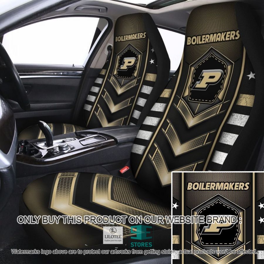 Purdue Boilermakers Purdue University Car Seat Covers 8