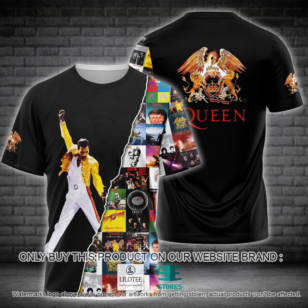 Queen Albums 3D Shirt - LIMITED EDITION 11