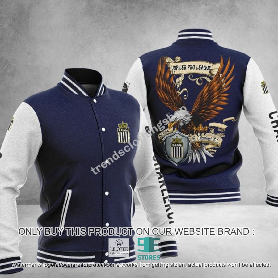 Alternative view of R. Charleroi S.C Eagle League Baseball Jacket