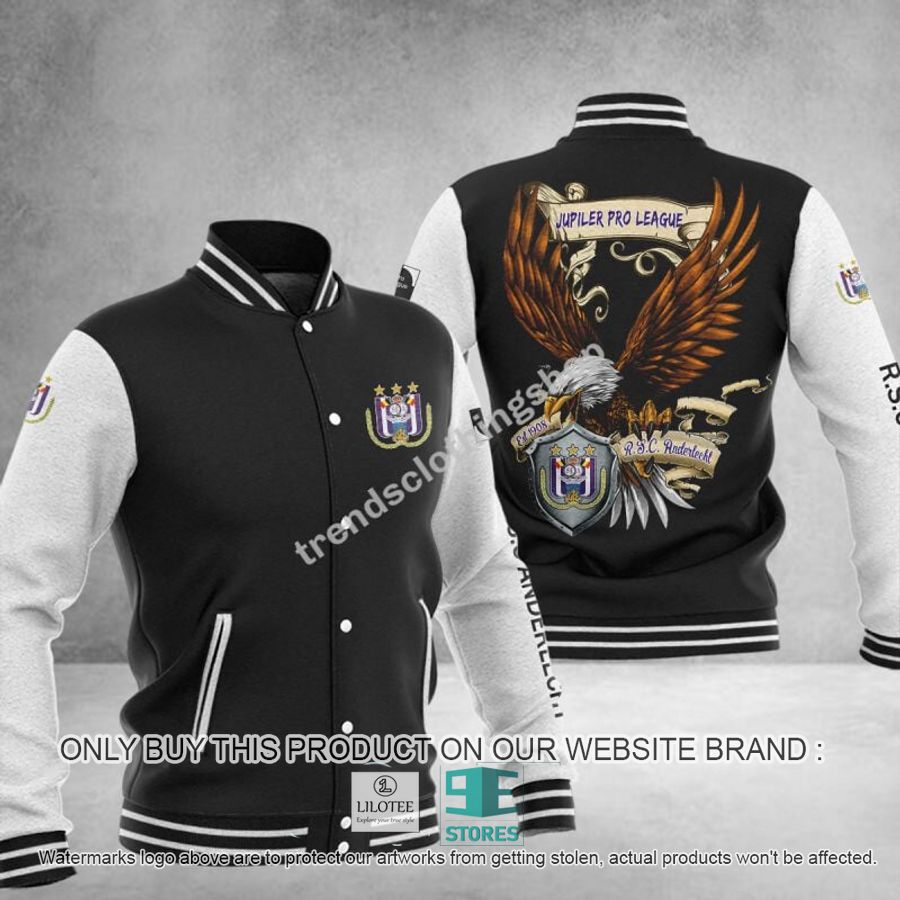 R.S.C. Anderlecht Eagle League Baseball Jacket 8