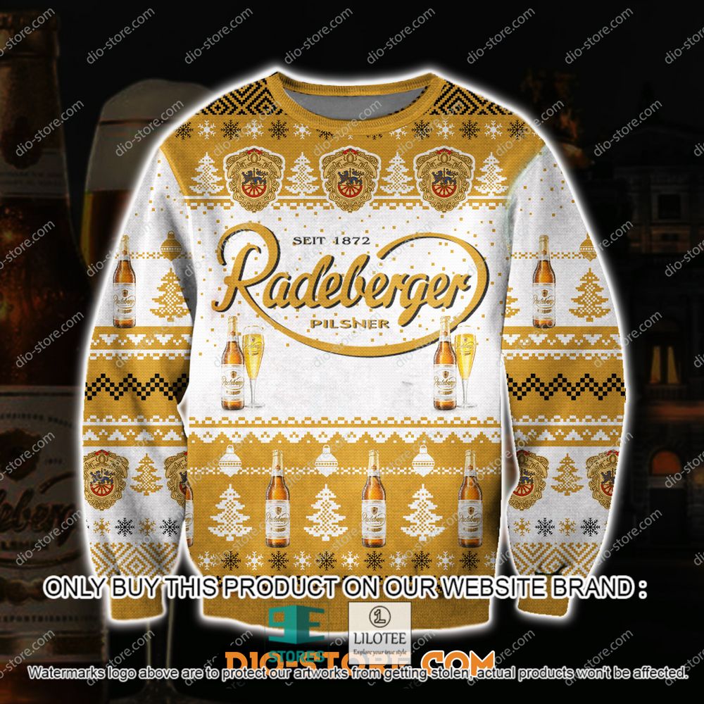 Radeberger Pilsner Beer Christmas Ugly Sweater - LIMITED EDITION 21