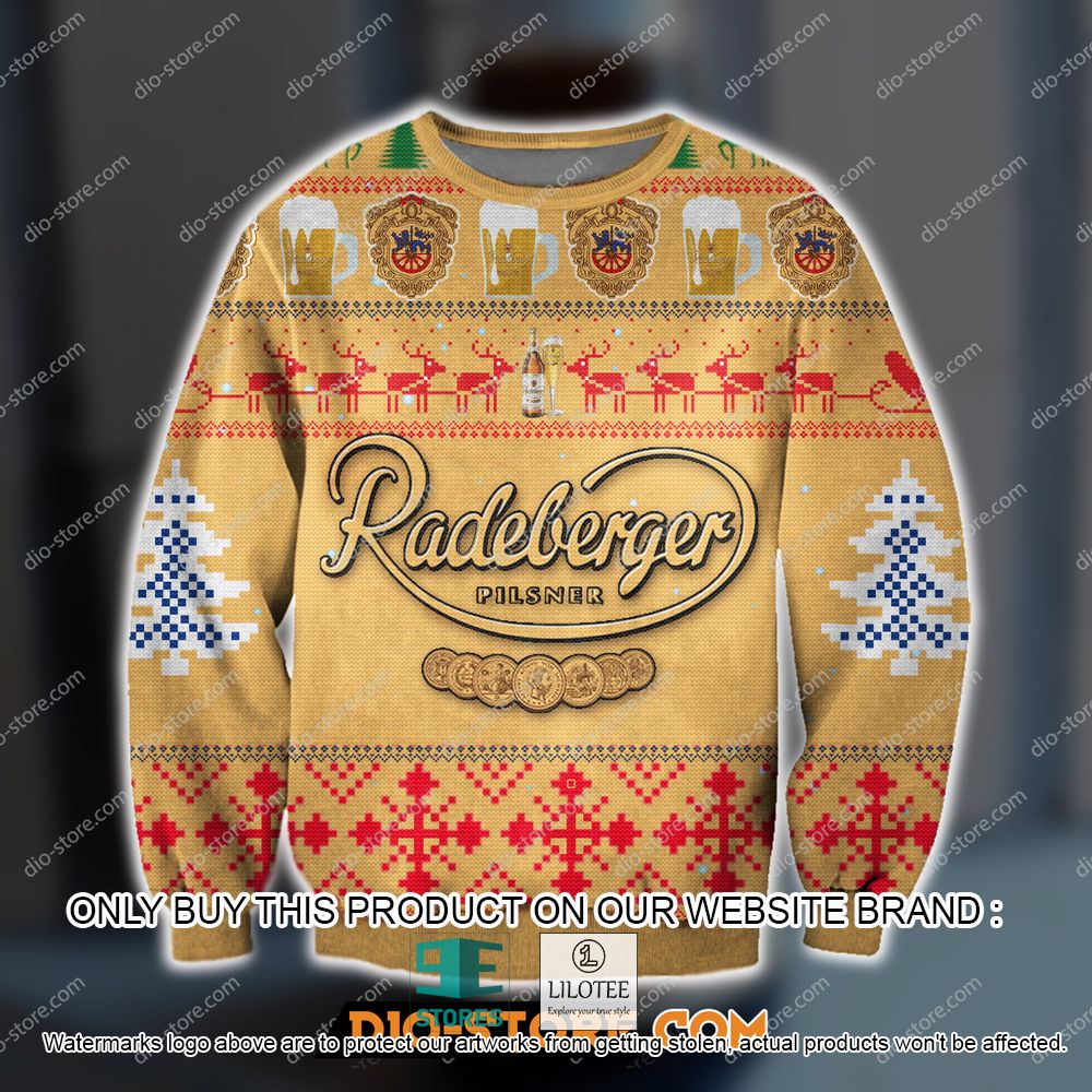 Radeberger Pilsner Beer Ugly Christmas Sweater - LIMITED EDITION 10