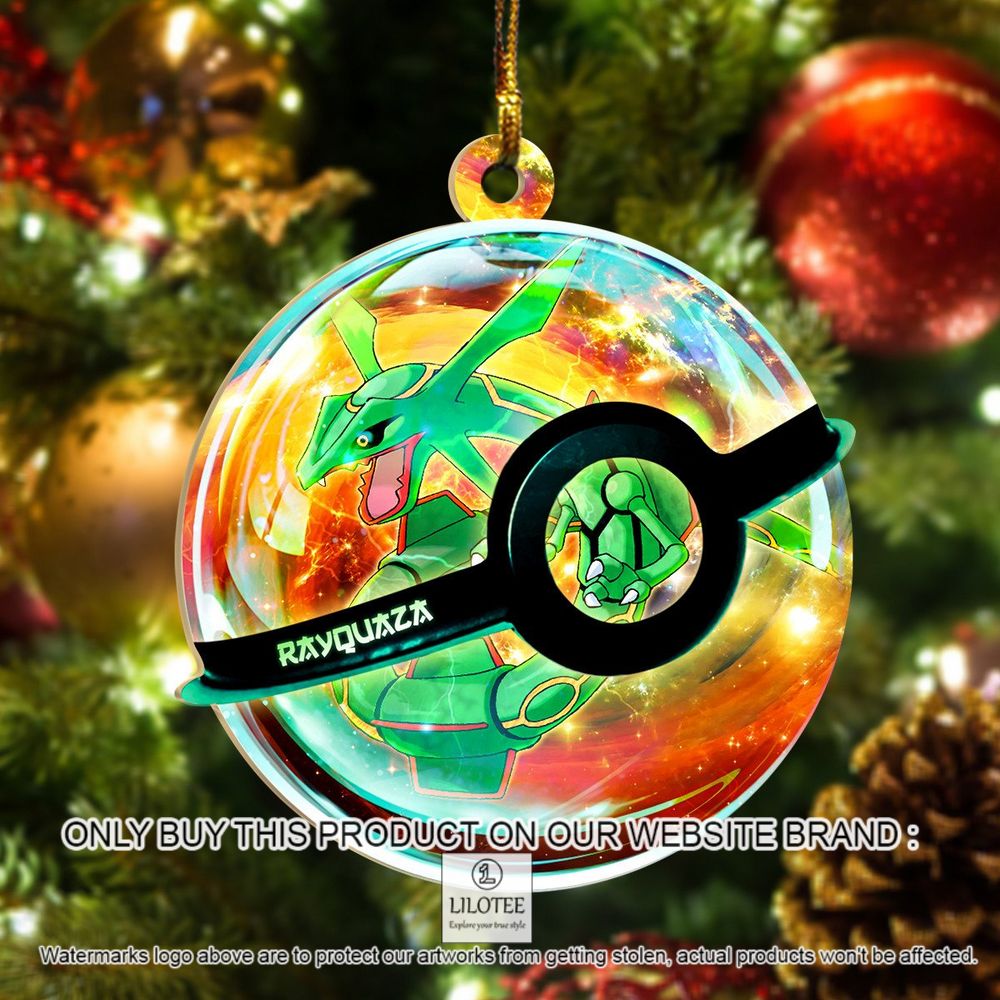 Rayquaza Pokemon Christmas Ornament - LIMITED EDITION 8