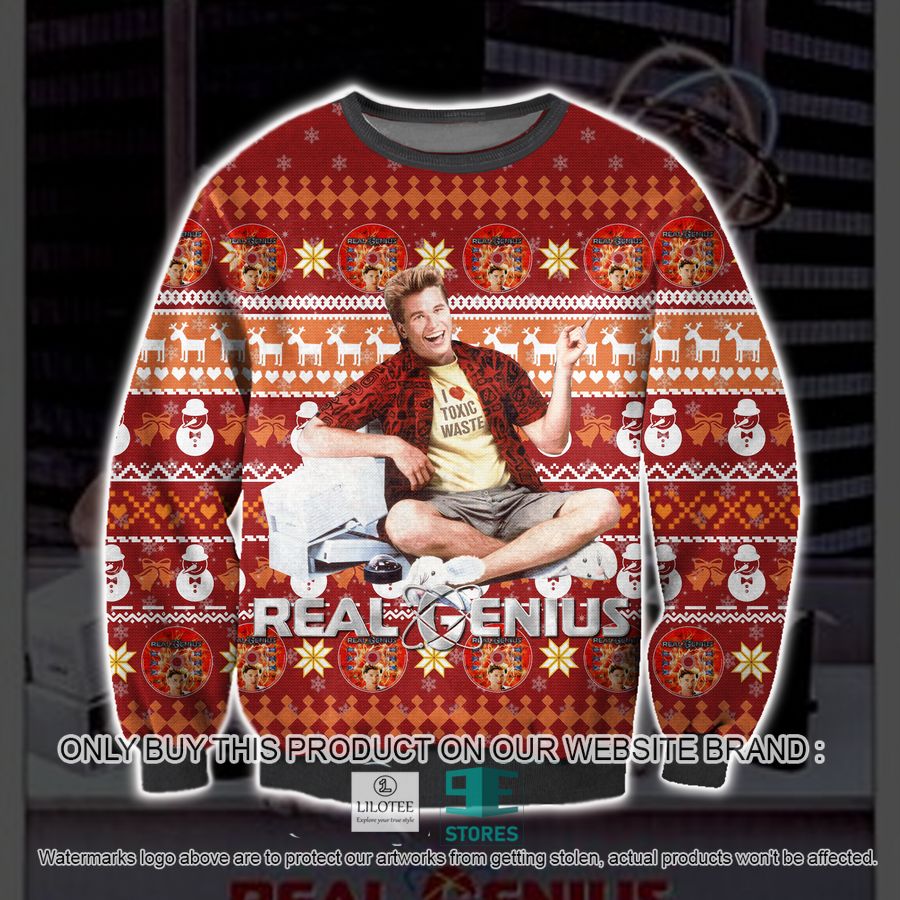 Real Genius Ugly Christmas Sweater, Sweatshirt 17