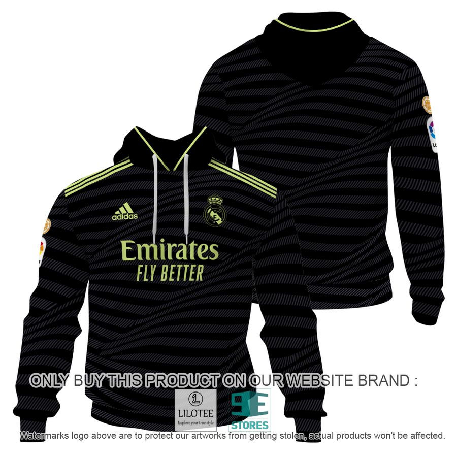 Real Madrid FC Adidas Emirates Fly Better black Shirt, Hoodie - LIMITED EDITION 16