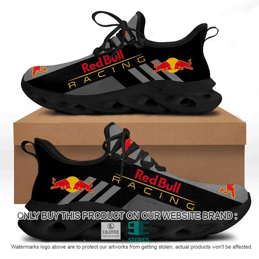Red Bull Racing Black Grey Clunky Max Soul Shoes 9