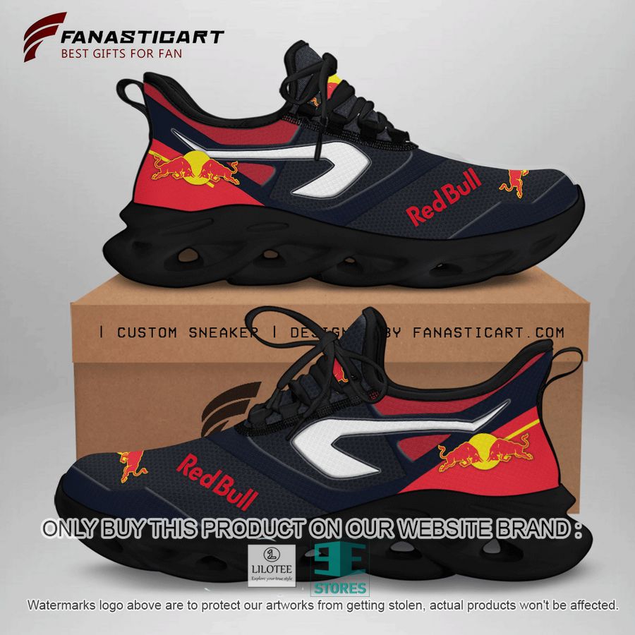 Red Bull Racing Red Black Clunky Max Soul Shoes 9