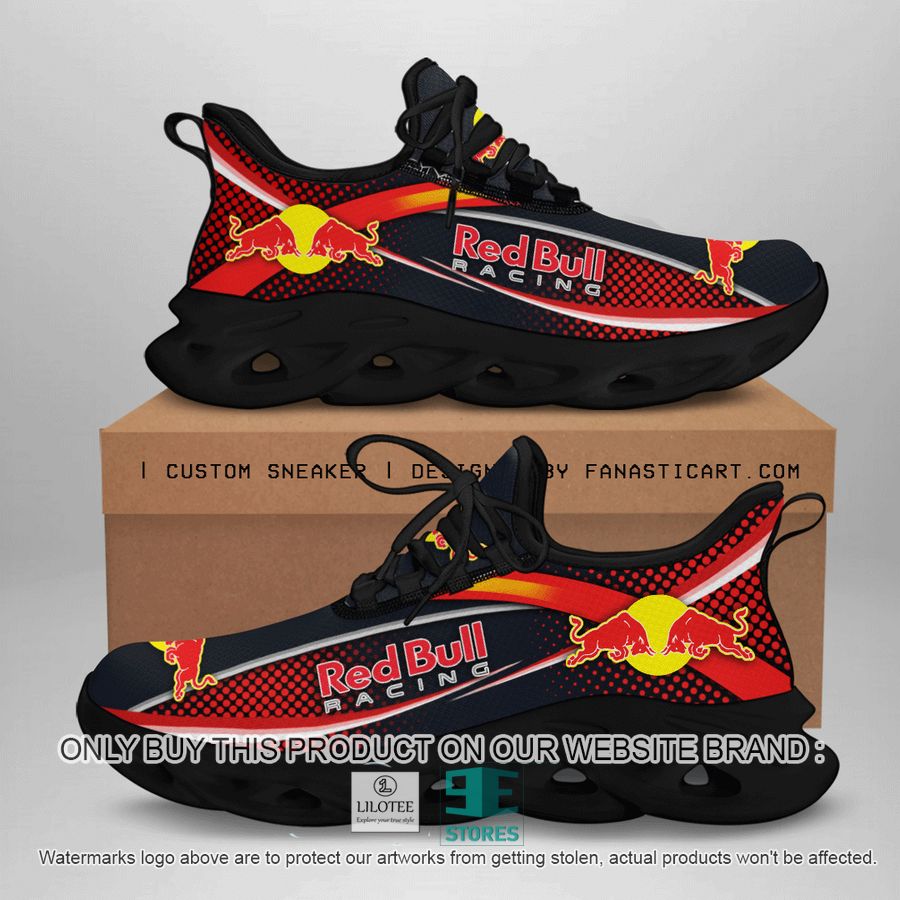 Red Bull Racing Red Dot Pattern Clunky Max Soul Shoes 8