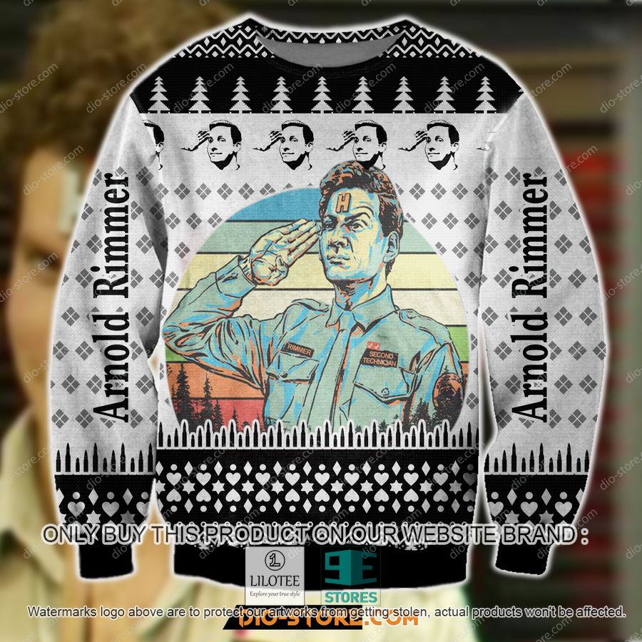 Red Dwarf Arnold Rimmer Knitted Wool Sweater - LIMITED EDITION 9