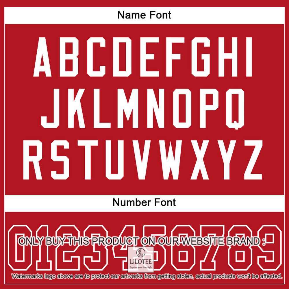Red Red-White Mesh Authentic Personalized Football Jersey - LIMITED EDITION 6 Red Red-White Mesh Authentic Personalized Football Jersey - LIMITED EDITION - Image 6