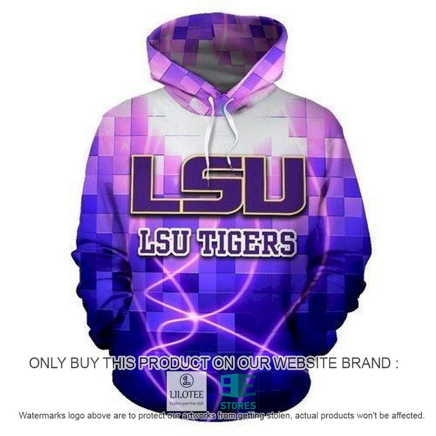 Lsu Tigers NCAA purple 3D Hoodie, Zip Hoodie - LIMITED EDITION 8