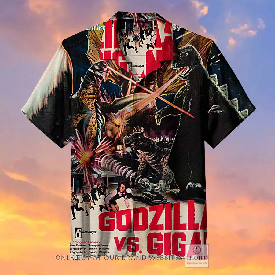 Release Of Godzilla Vs. Gigan Hawaiian Shirt - LIMITED EDITION 9