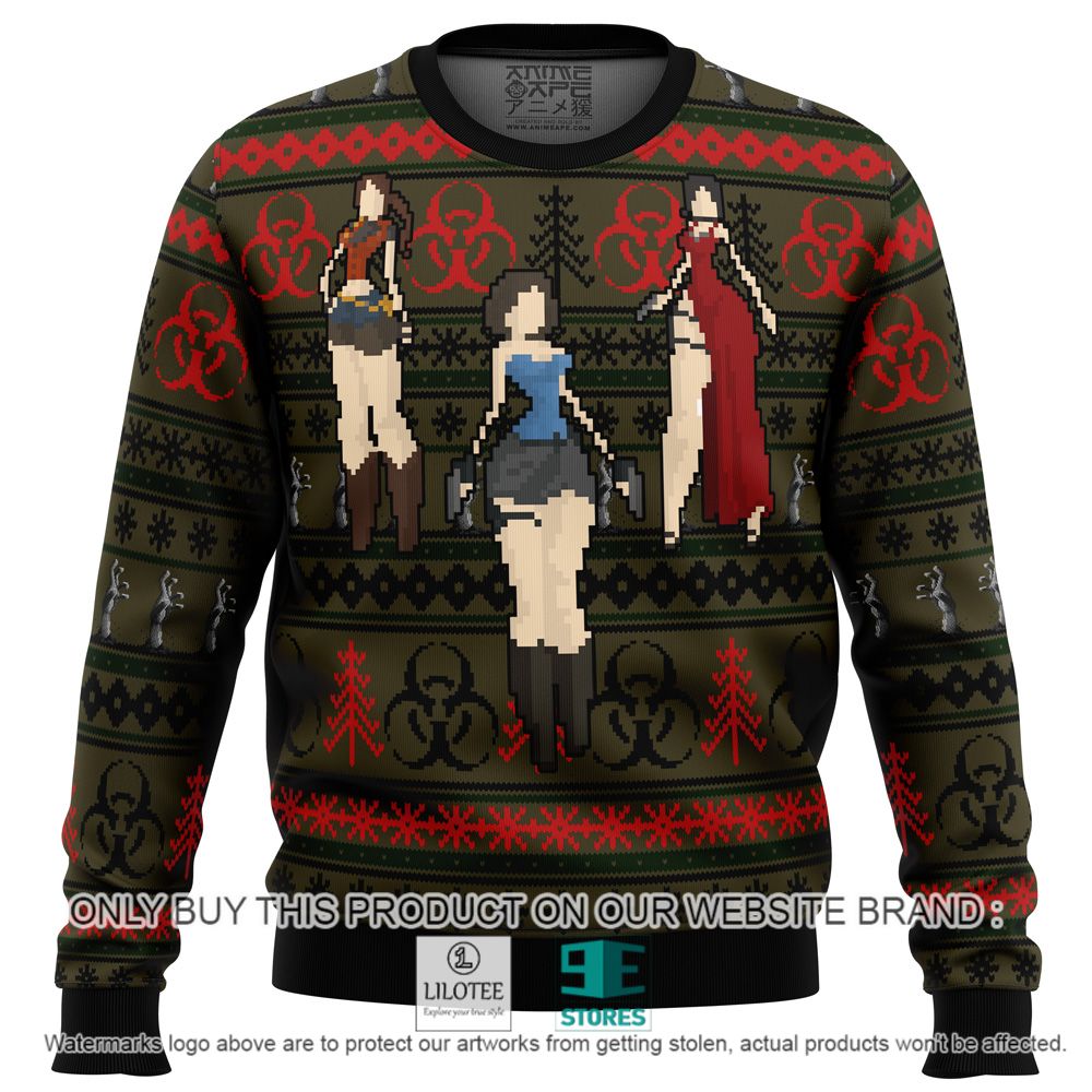 Resident Evil Girl Christmas Sweater - LIMITED EDITION 11
