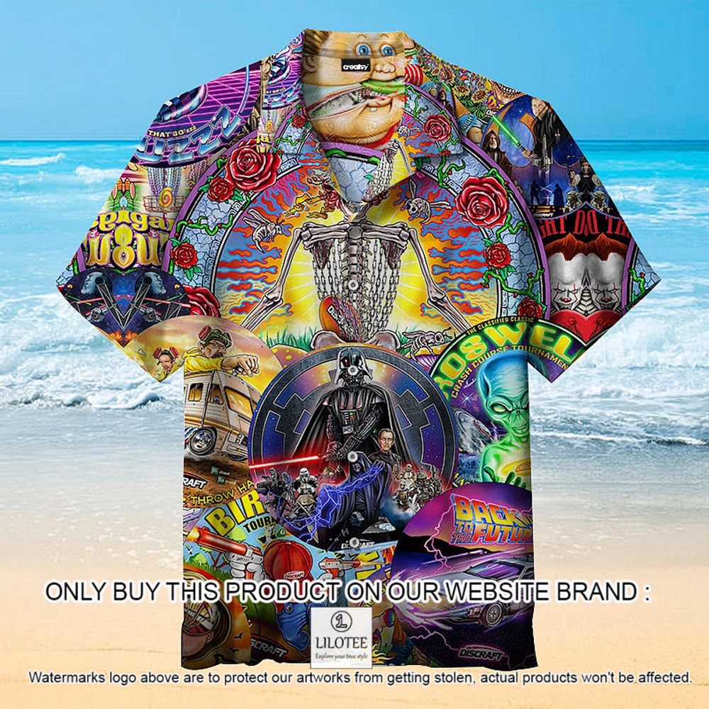 Rich Spiritual World Star Wars and Movie, Game Pattern Short Sleeve Hawaiian Shirt - LIMITED EDITION 12