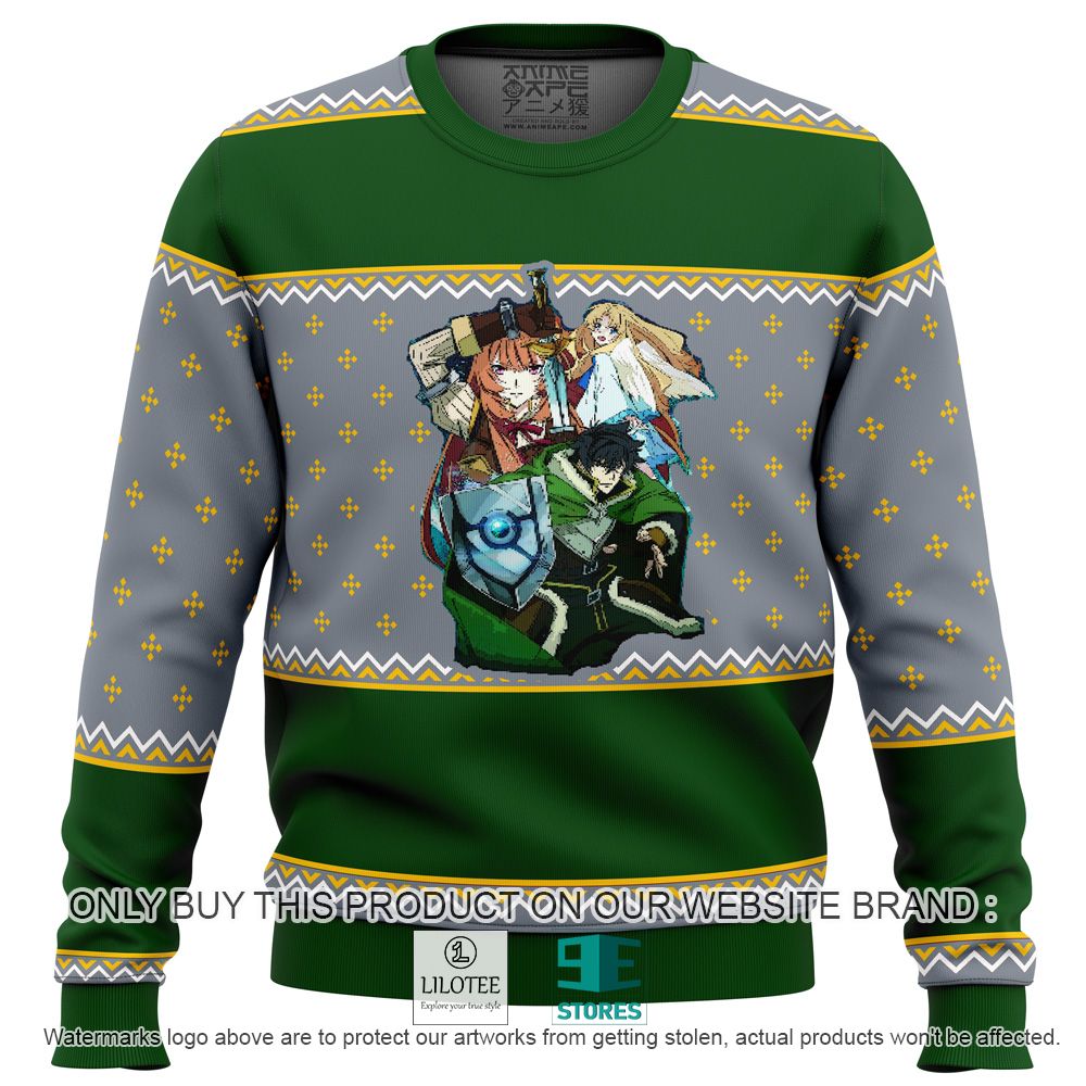 Rising of the Shield Hero Characters Anime Ugly Christmas Sweater - LIMITED EDITION 10