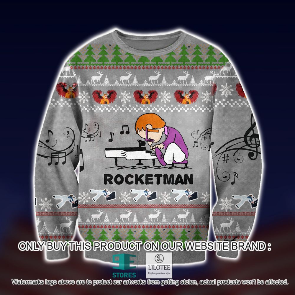 Rocket Man Christmas Ugly Sweater - LIMITED EDITION 10