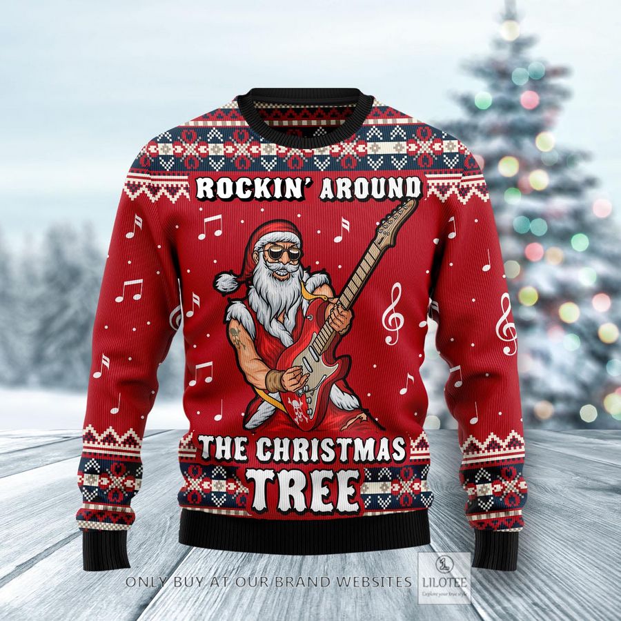 Rockin Around The Christmas Tree Ugly Christmas Sweater - LIMITED EDITION 25
