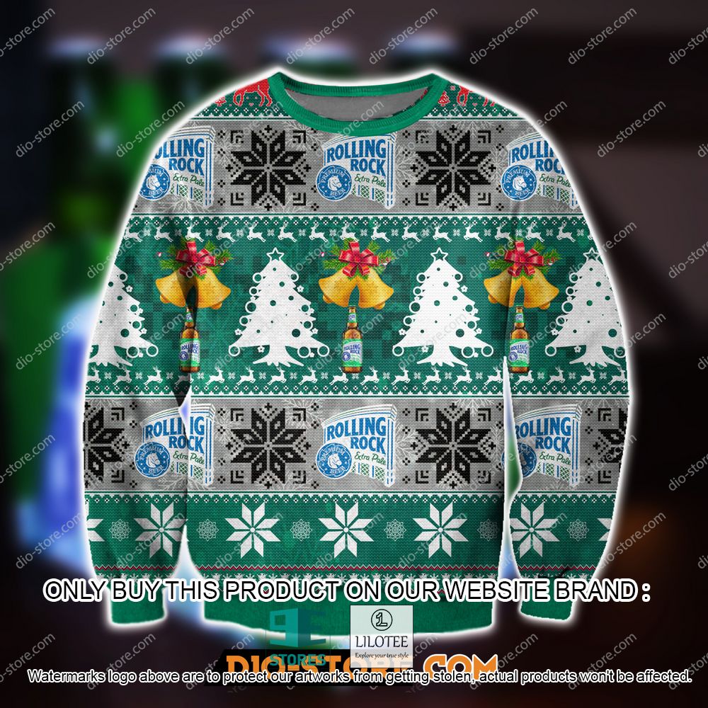 Rolling Rock Ugly Christmas Sweater - LIMITED EDITION 11
