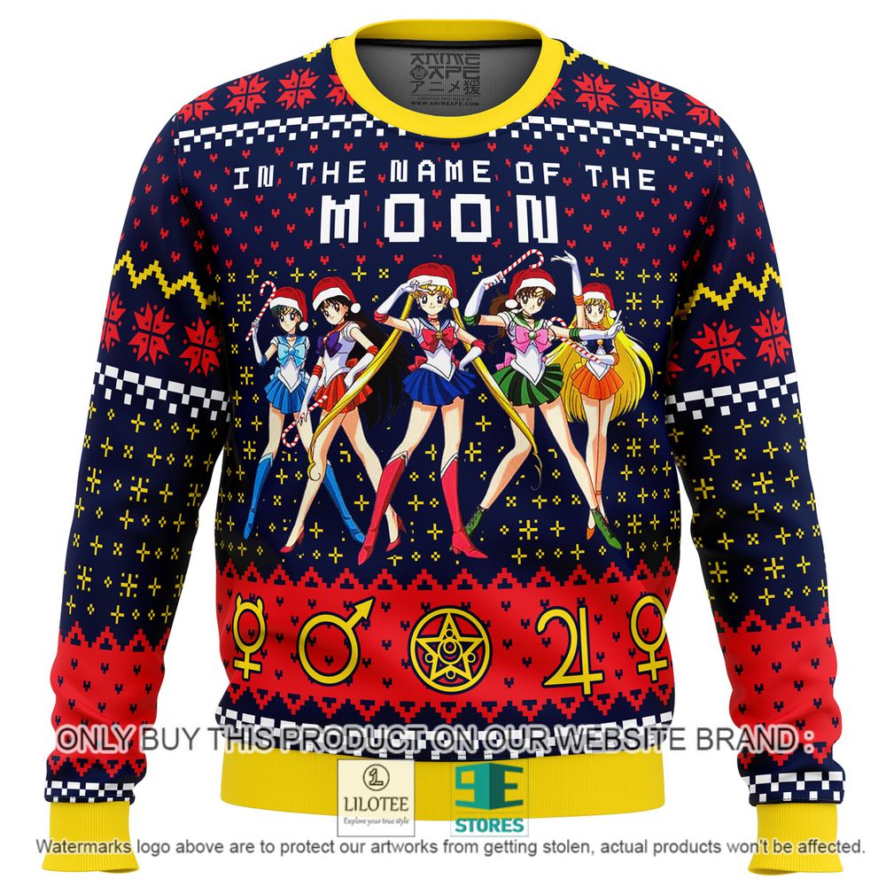 Sailor Moon In the Name of the Moon Christmas Sweater - LIMITED EDITION 10